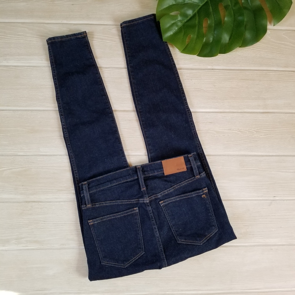 Madewell 10" High Rise Skinny Jeans Hayes Wash